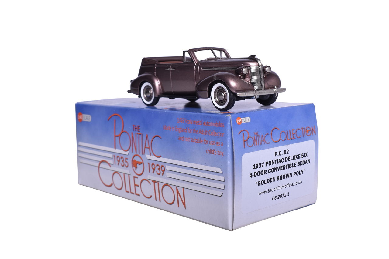 7094 - Brooklin PC2 1937 Pontiac Deluxe Six Four-Door Convertible Sedan thumbnail
