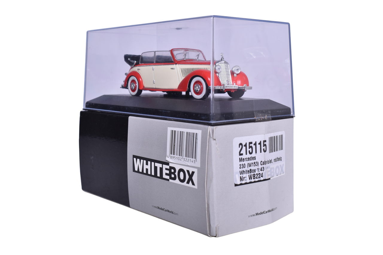 7099 - White Box WB224 1930s/40s Mercedes 230 ( W153) Cabriolet thumbnail