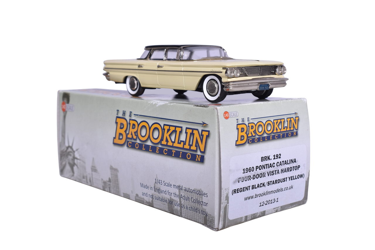 7102 - Brooklin BRK192 1960 Pontiac Catalina Four-Door Vista Hardtop thumbnail