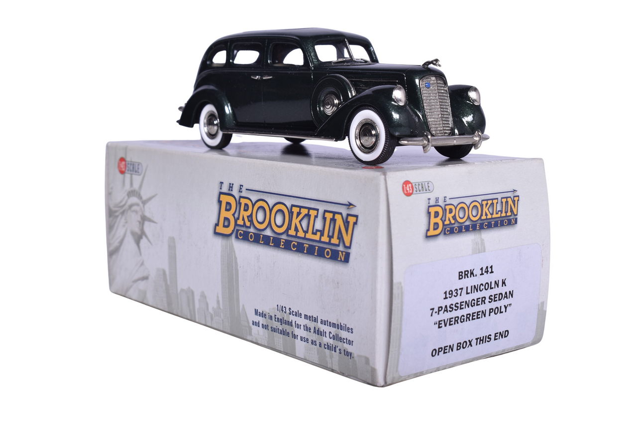 7109 - Brooklin BSK141 1937 Lincoln K Seven-Passenger Sedan thumbnail