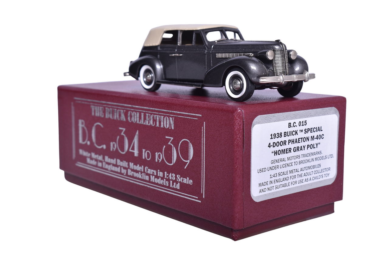 7111 - Brooklin BC015 1938 Buick Special Four-Door Phaeton M-40C thumbnail