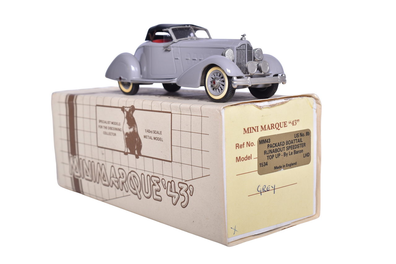 7146 - Mini Marque US 8b 1934 Packard Boattail Runabout Speedster thumbnail