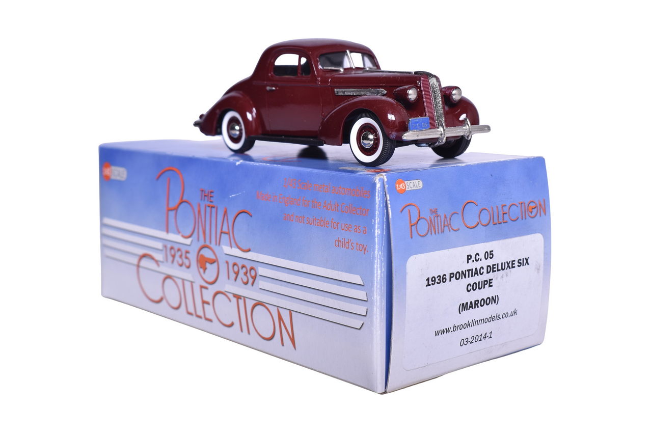 7157 - Brooklin PC05 1936 Pontiac Deluxe Six Coupe thumbnail