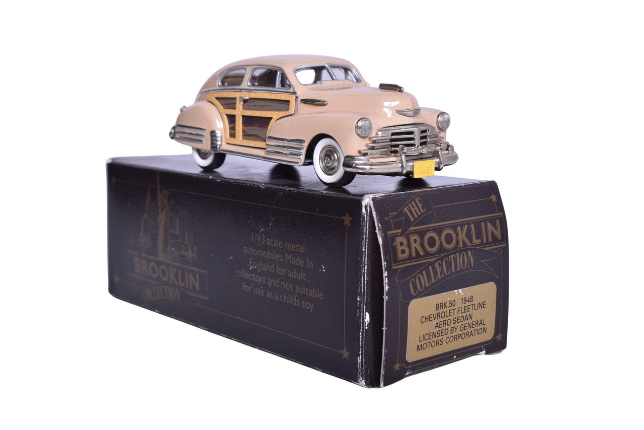 7158 - Brooklin BRK50 1948 Chevrolet Fleetline Aero Sedan thumbnail
