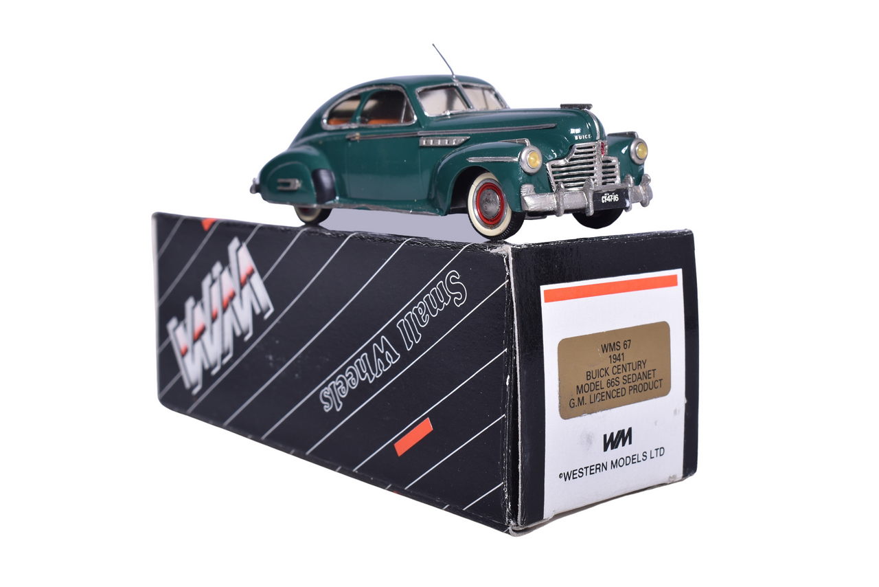 7166 - Western Models WMS 67 1941 Buick Century Model 66S Sedanet thumbnail