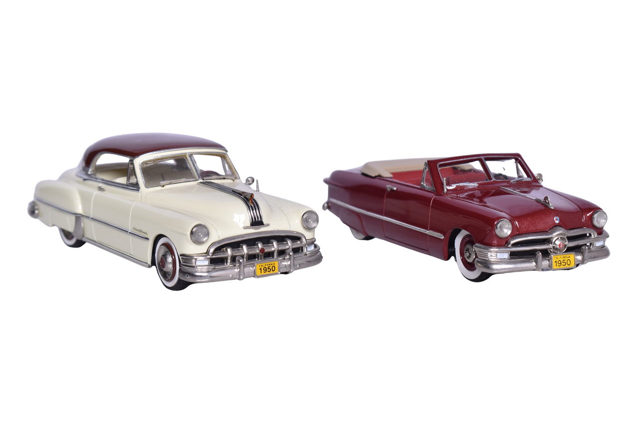 7174 - Pair of Motor City USA 1950s Models - MC 46 1950 Pontiac and MC 10 1950 Ford Custom thumbnail