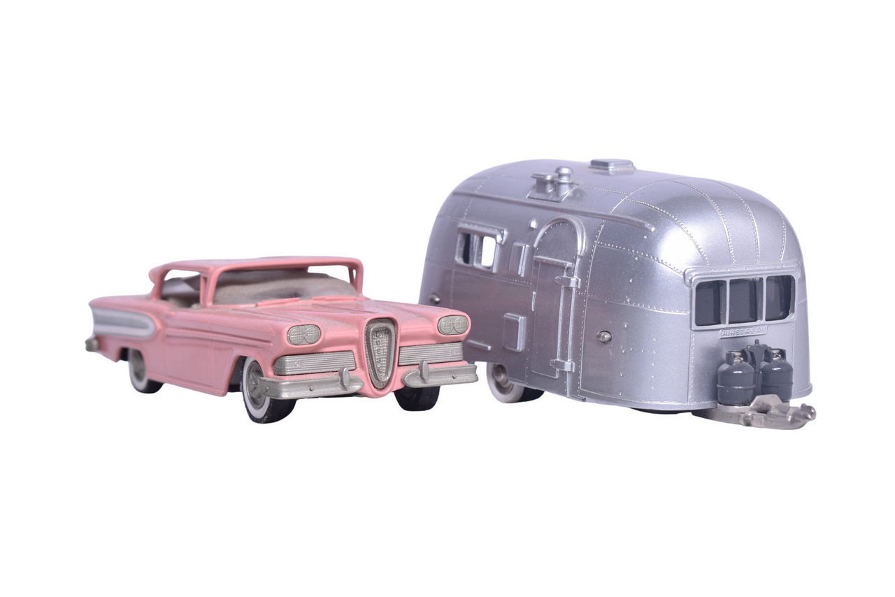 7195 - Pair of Brooklin Models - 1958 Edsel Citation 63B and 1953 American Caravan thumbnail