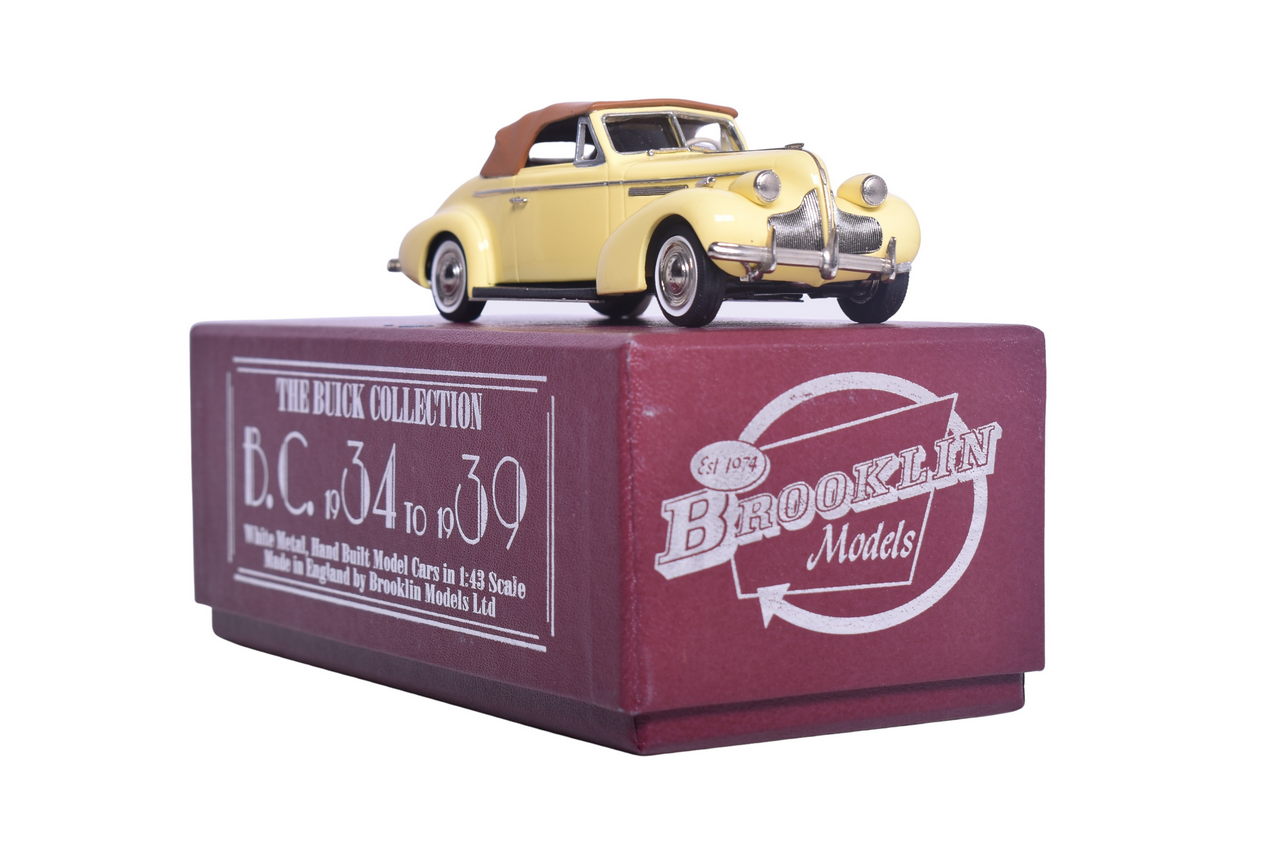 7215 - Brooklin BC011 1939 Buick Century Convertible Coupe M-66C thumbnail