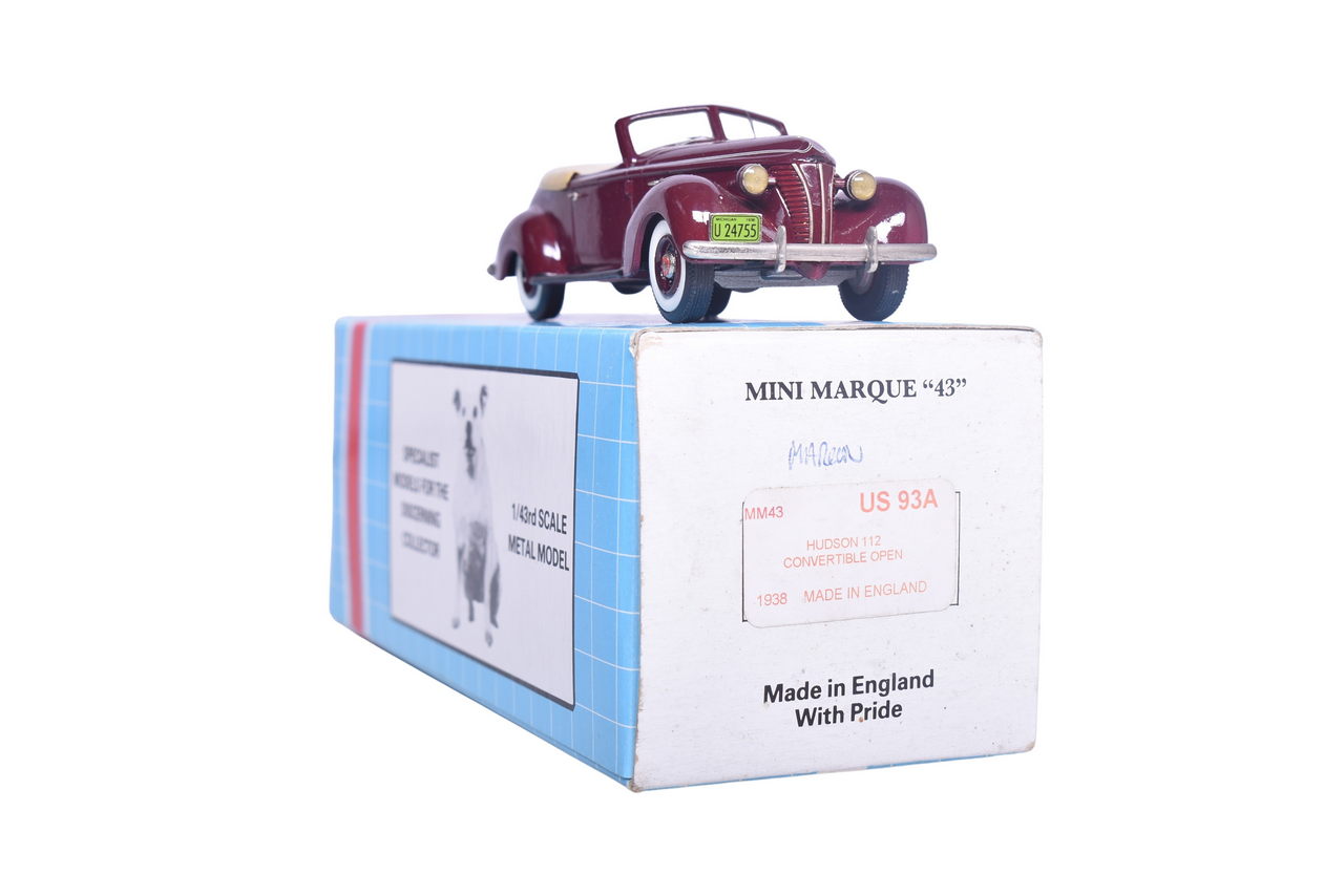 7290 - Mini Marque US 93A 1938 Hudson 112 Convertible Open thumbnail