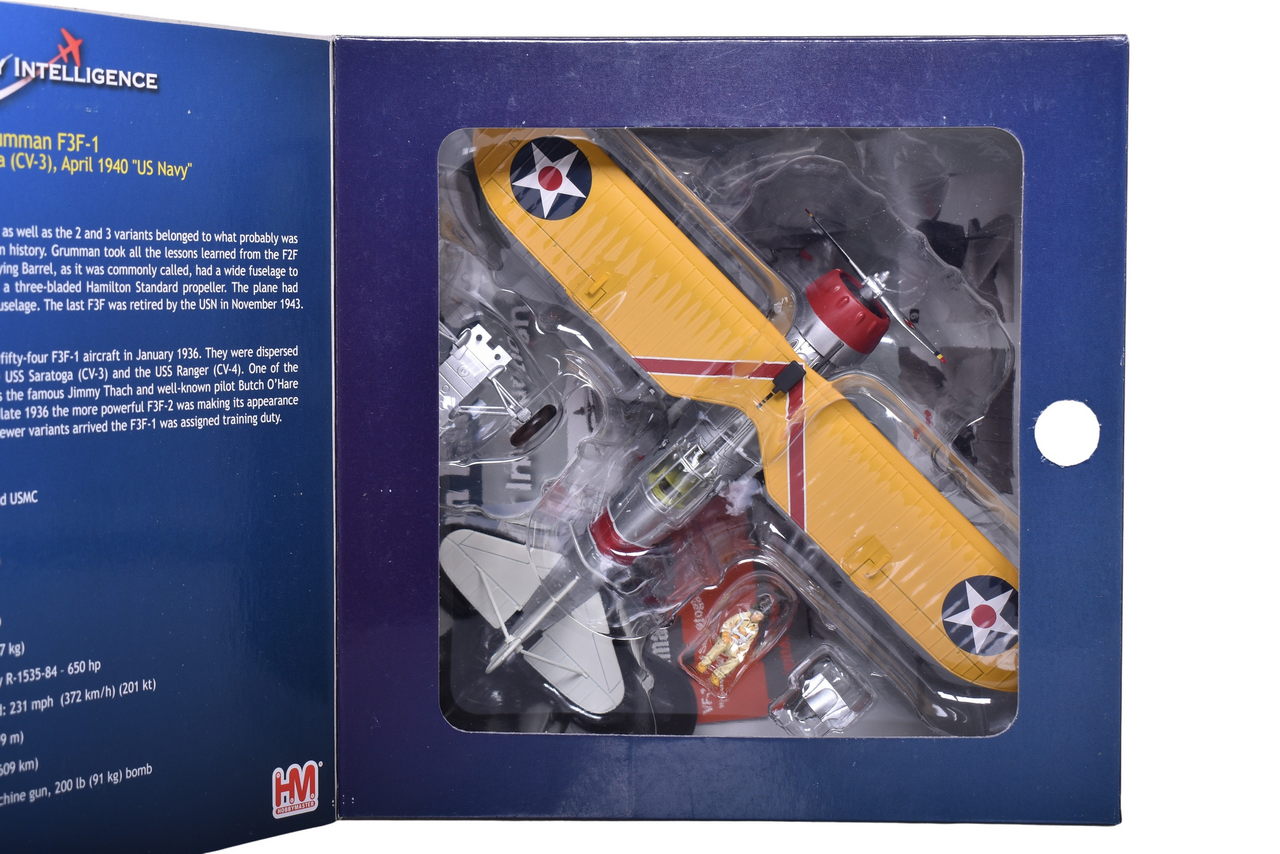 7374 - Hobby Master 1:48 Grumman F3F-1 Limited Edition Die Cast 