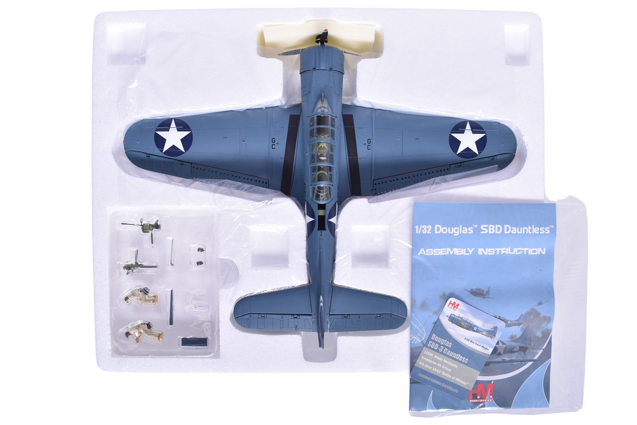 7394 - Hobby Master 1:32 Douglas SBD-5 Dauntless Die Cast 