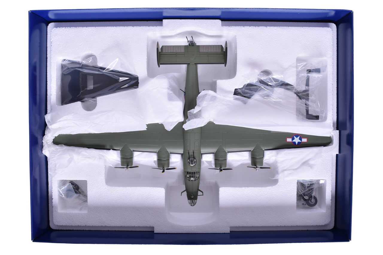 7401 - Corgi 1:72 WWII Consolidated B-24D Liberator Ball of Fire the III Diecast Plane thumbnail