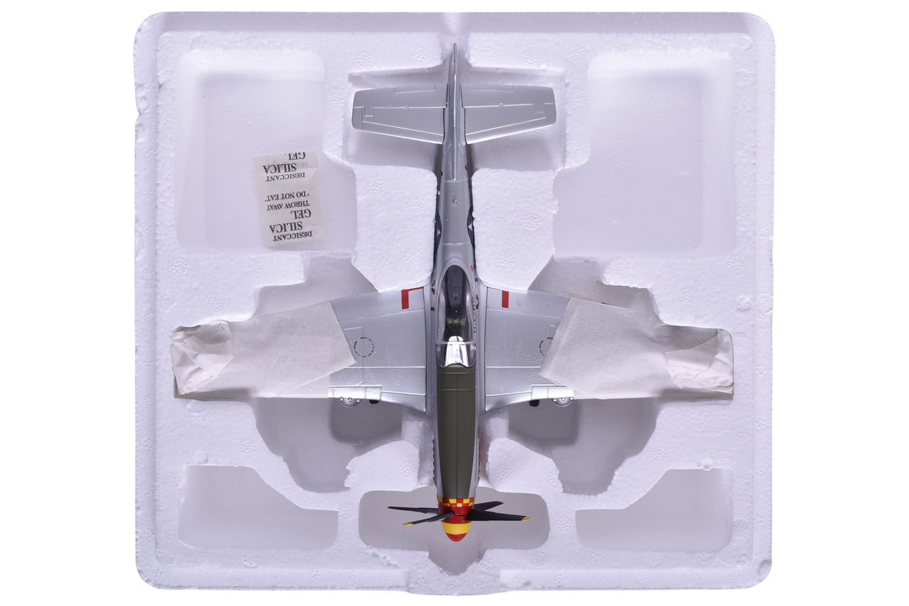 7407 - Armour Collection / Franklin Mint 1:48 P51 Mustang WWII Aces Diecast Plane thumbnail