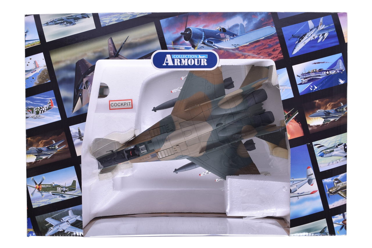 7469 - Franklin Mint / Armour Collection B11B606 Mikoyan MiG-29 C Fulcrum Diecast Plane thumbnail