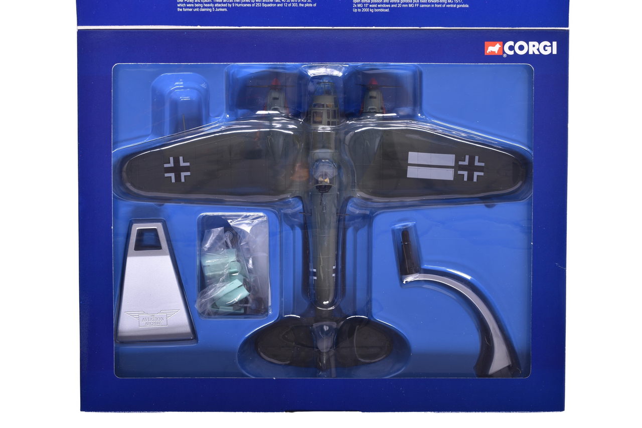 7480 - Corgi 1:72 WWII Heinkel HE 111H-3 'Hindenburg' Diecast Plane thumbnail