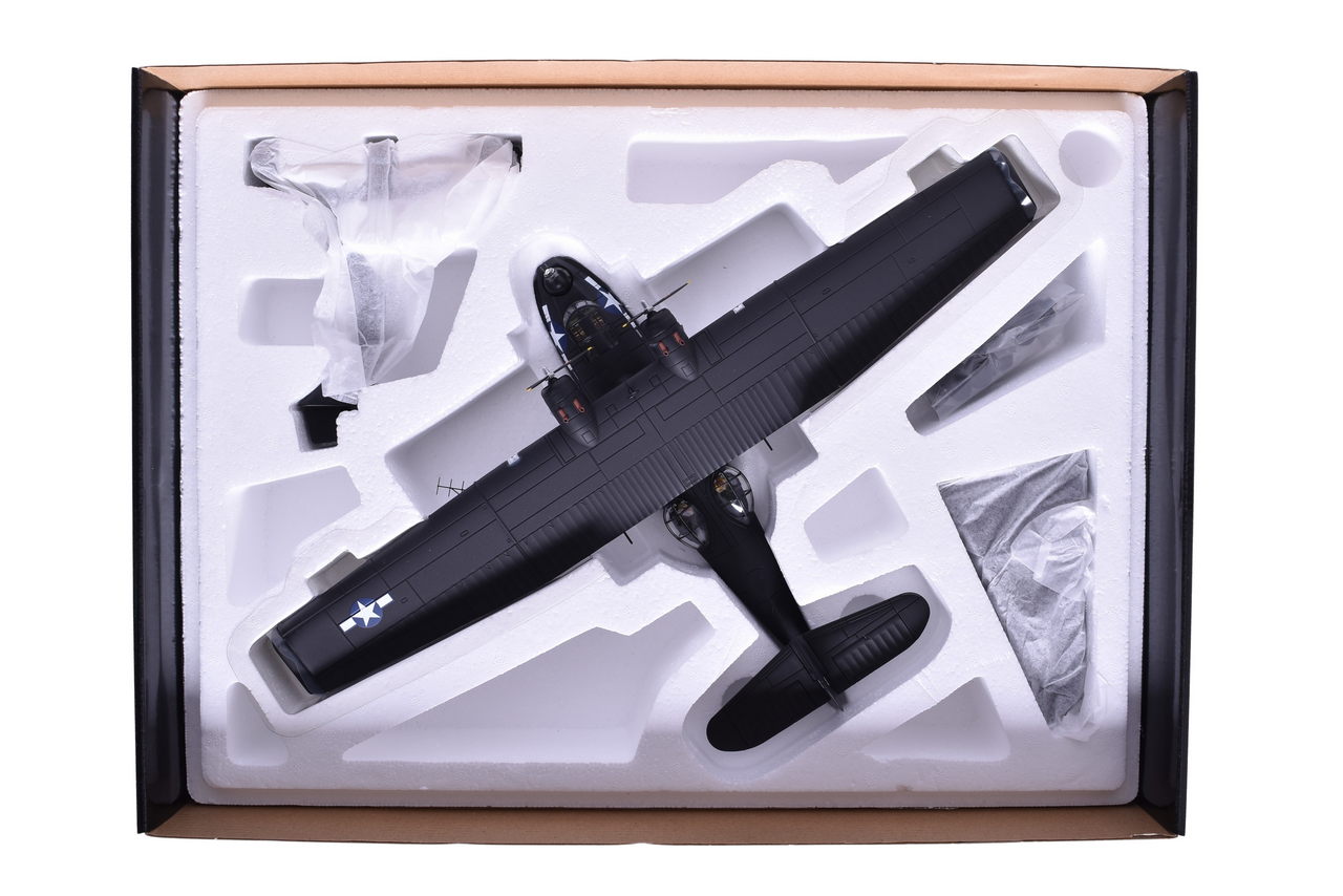 7485 - Corgi 1:72 War In The Pacific PBY-5 Catalina 'Black Cat' Diecast Plane thumbnail