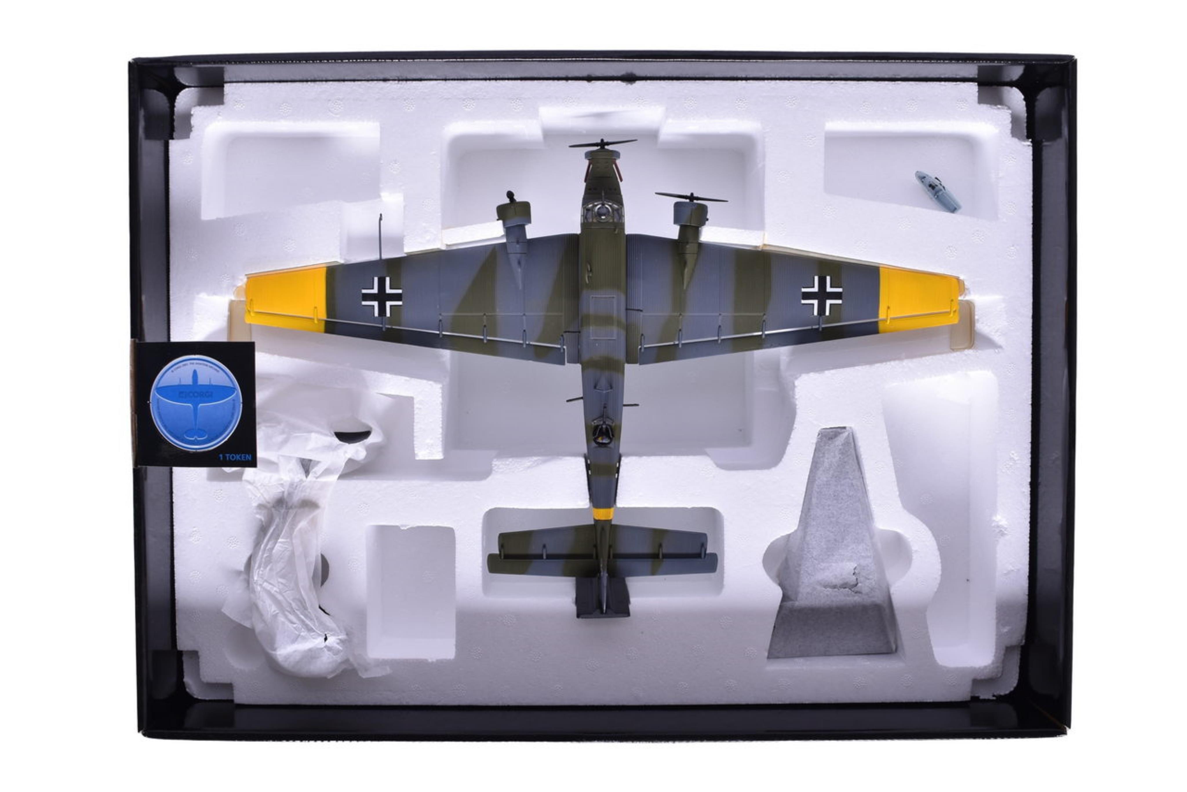 7493 - Corgi 1:72 JU.52/3MG7E (MS), MSGr1, PD+KH Diecast Plane thumbnail