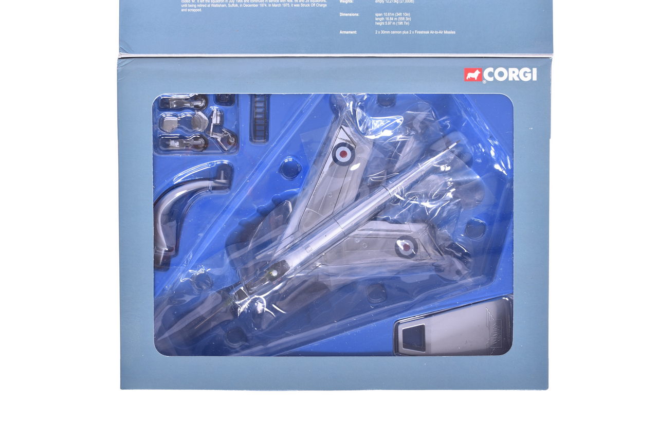 7519 - Corgi 1:72 AA32306 English Electric Lightning F3 Diecast Military Plane thumbnail