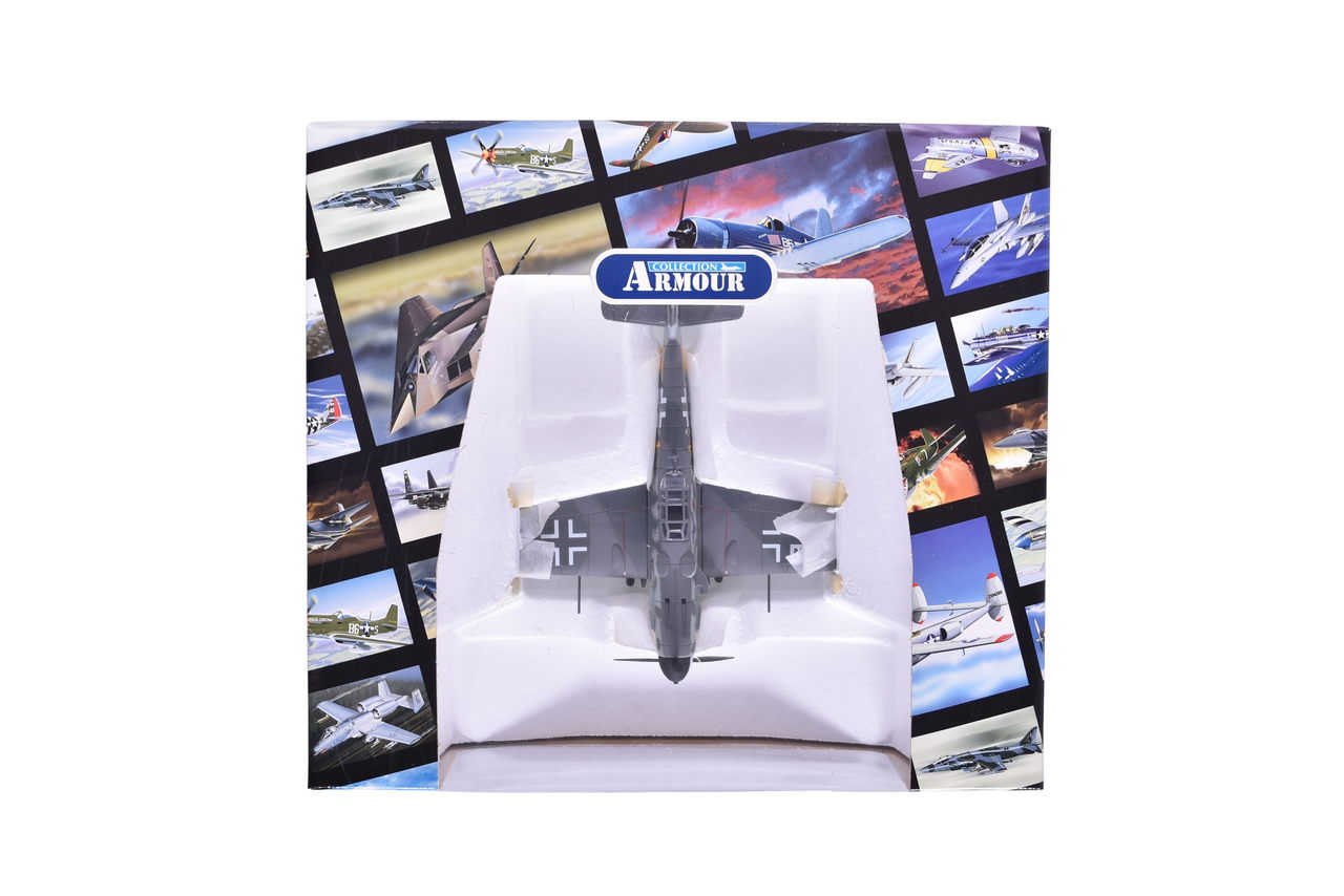 7547 - Armour Collection / Franklin Mint 1:48 BF109 Messerschmitt Diecast Plane thumbnail
