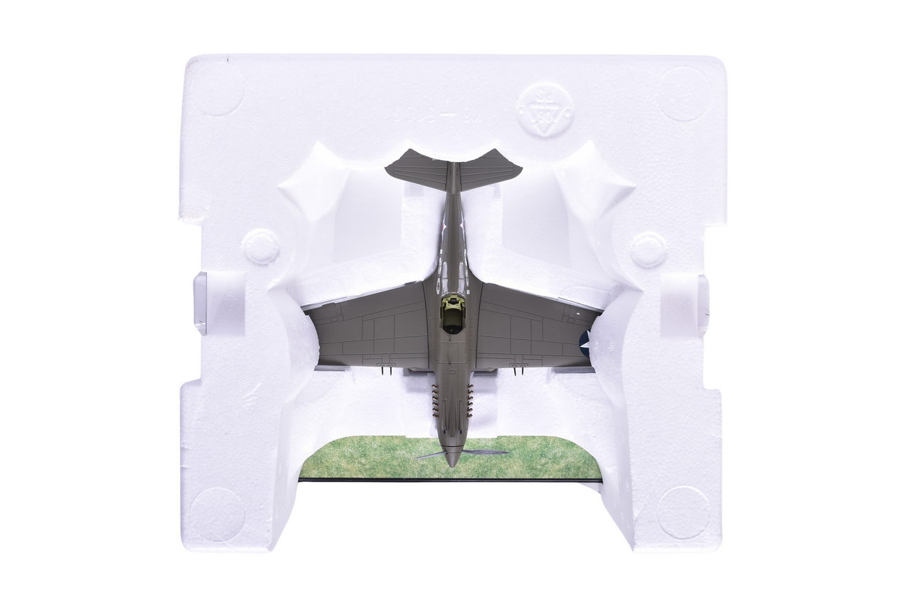 7554 - Carousel 1 1:48 #6102 P-40B Pearl Harbor US Army Air Force Die Cast Military Plane - NIB thumbnail