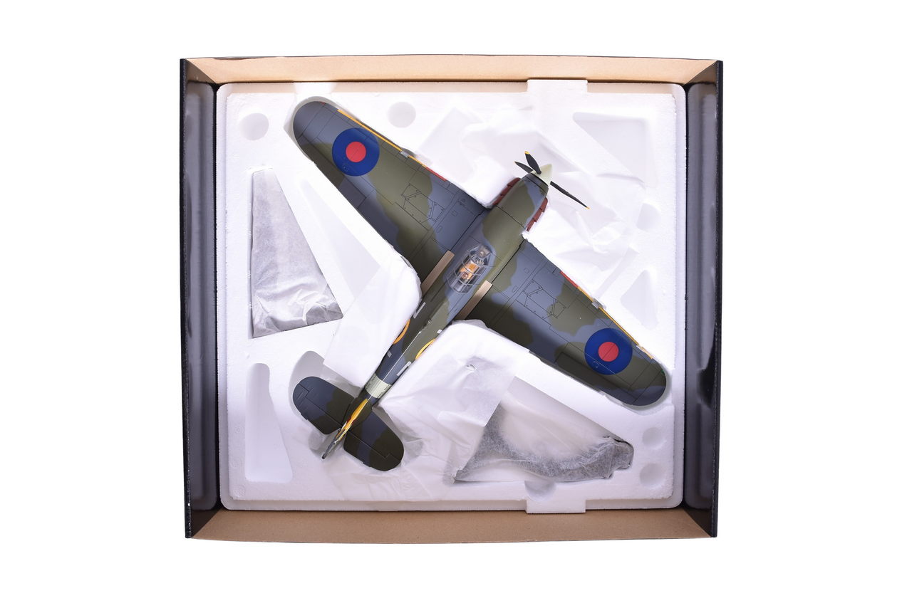 7557 - Corgi 1:32 AA35504 Hawker Sea Hurricane 1B Diecast WWII Military Plane thumbnail