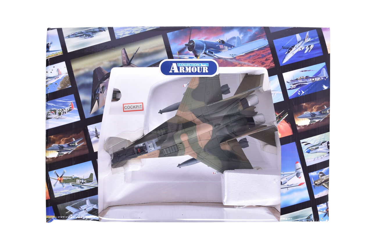 7605 - Armour Collection / Franklin Mint 1:48 Luftwaffe MIG 29 AS Fulcrum Diecast Plane thumbnail