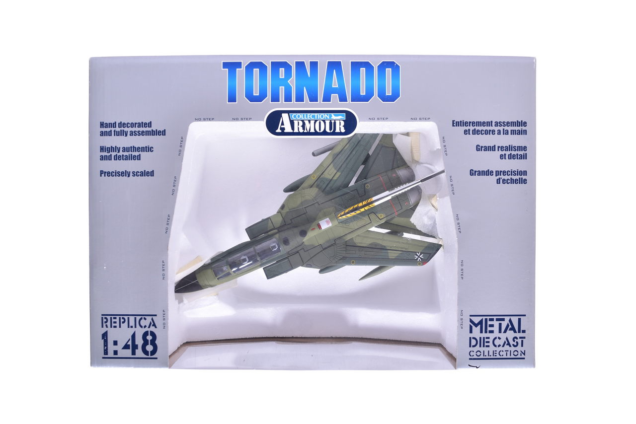 7606 - Armour Collection / Franklin Mint 1:48 Luftwaffe Tornado IDS Diecast Plane thumbnail