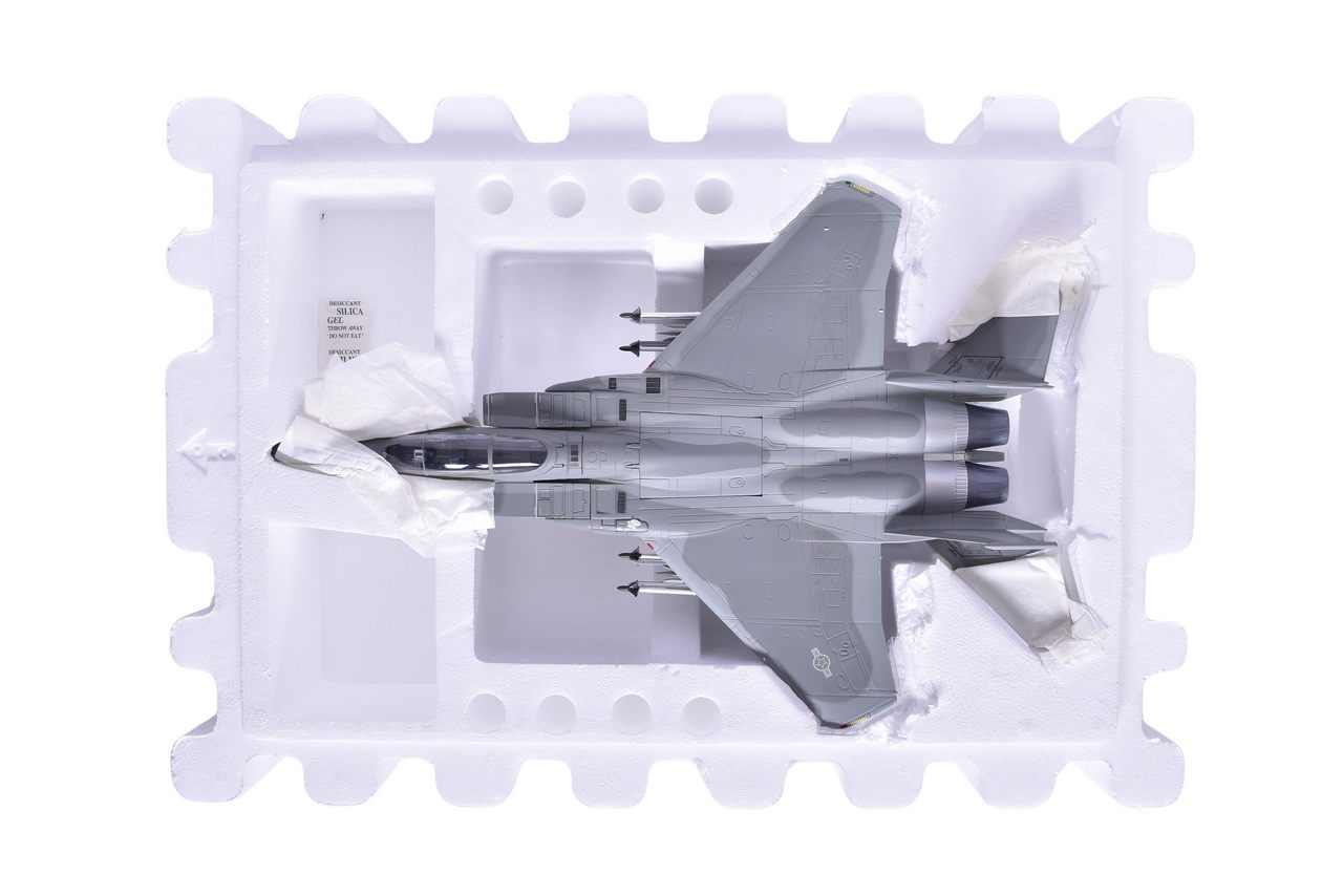 7613 - Armour Collection / Franklin Mint 1:48 USAF F15 C Eagle Diecast Jet thumbnail
