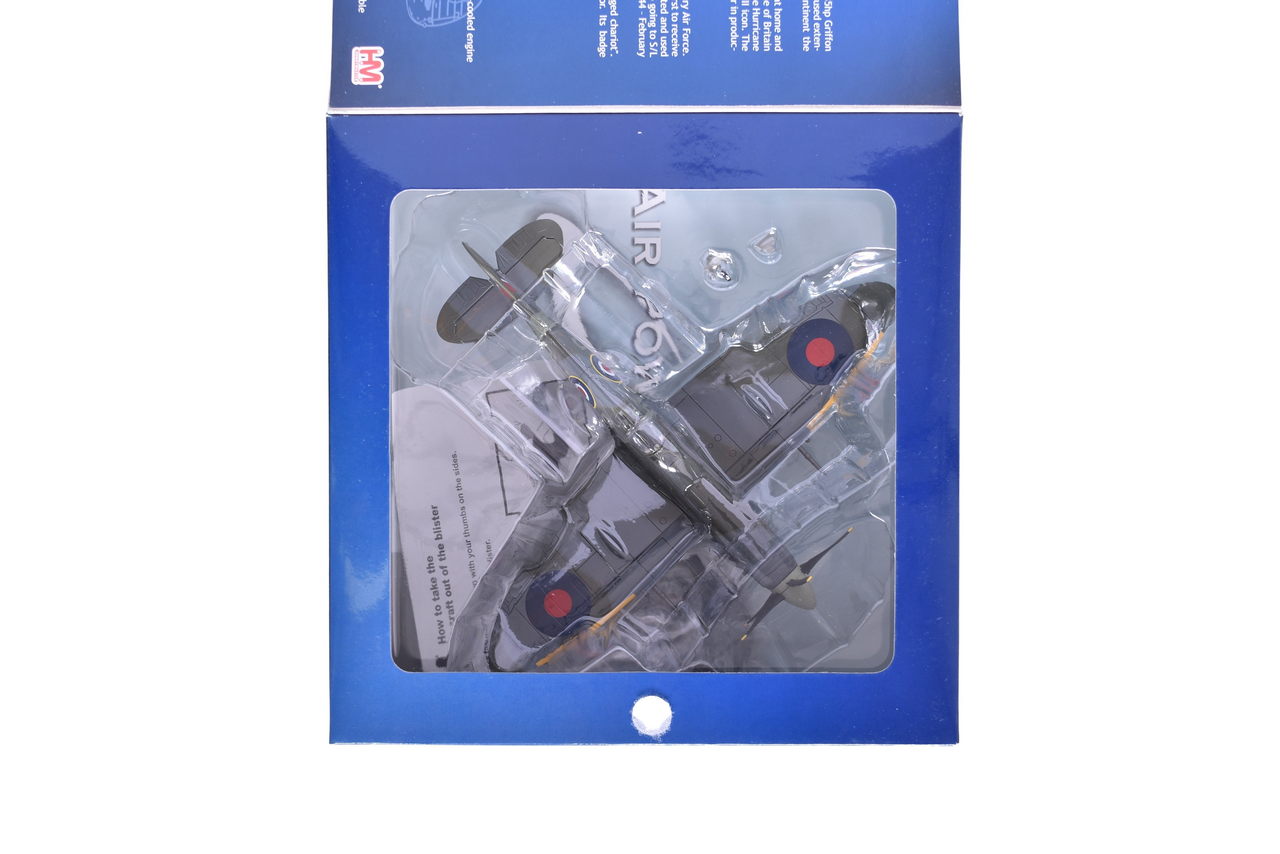 7615 - Hobby Master 1:48 Spitfire MK XIVc Sqn Ldr R. Newbery Diecast Plane thumbnail