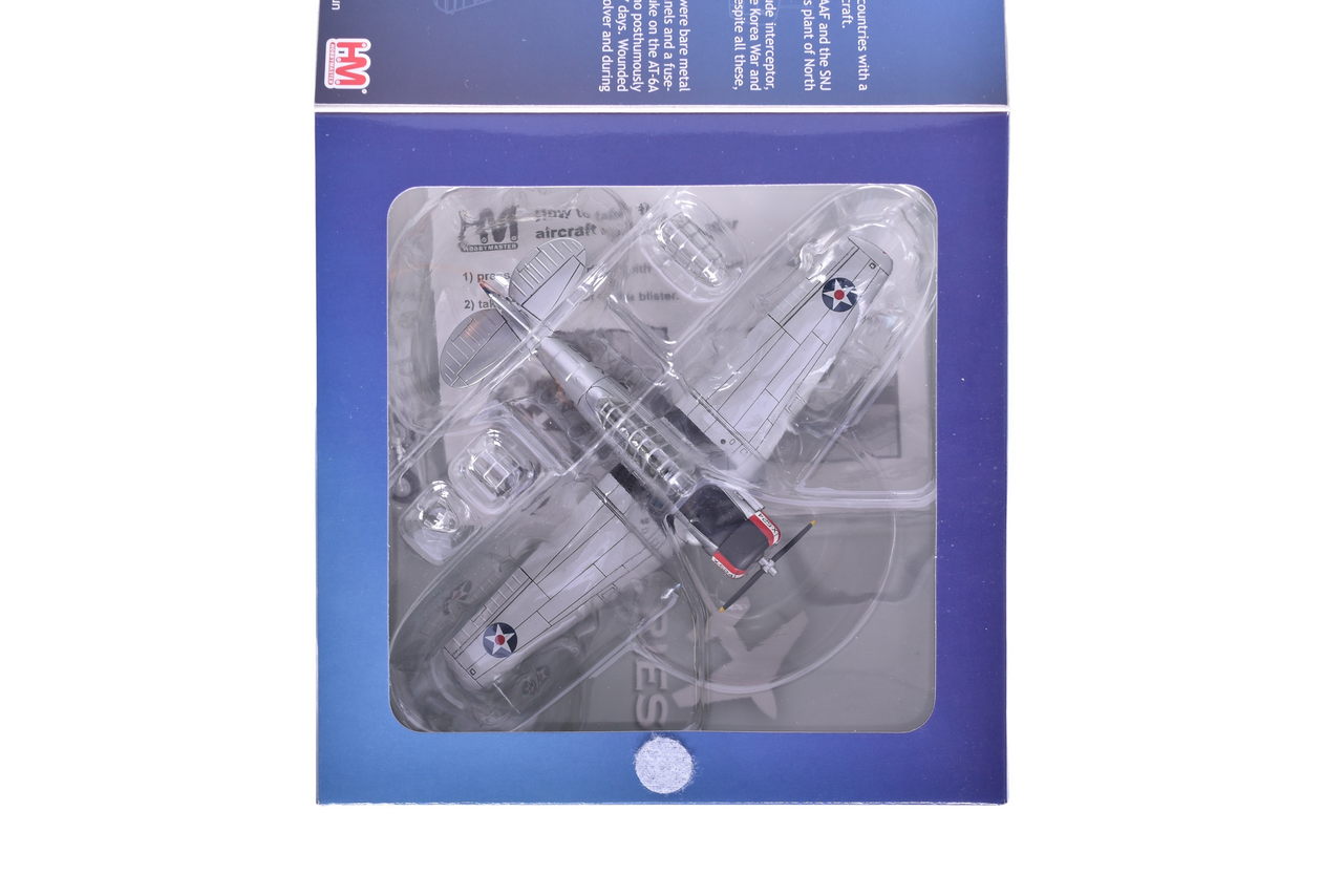 7635 - Hobby Master 1:72 AT-6A Texan Army Air Corps Diecast WWII Military Plane thumbnail
