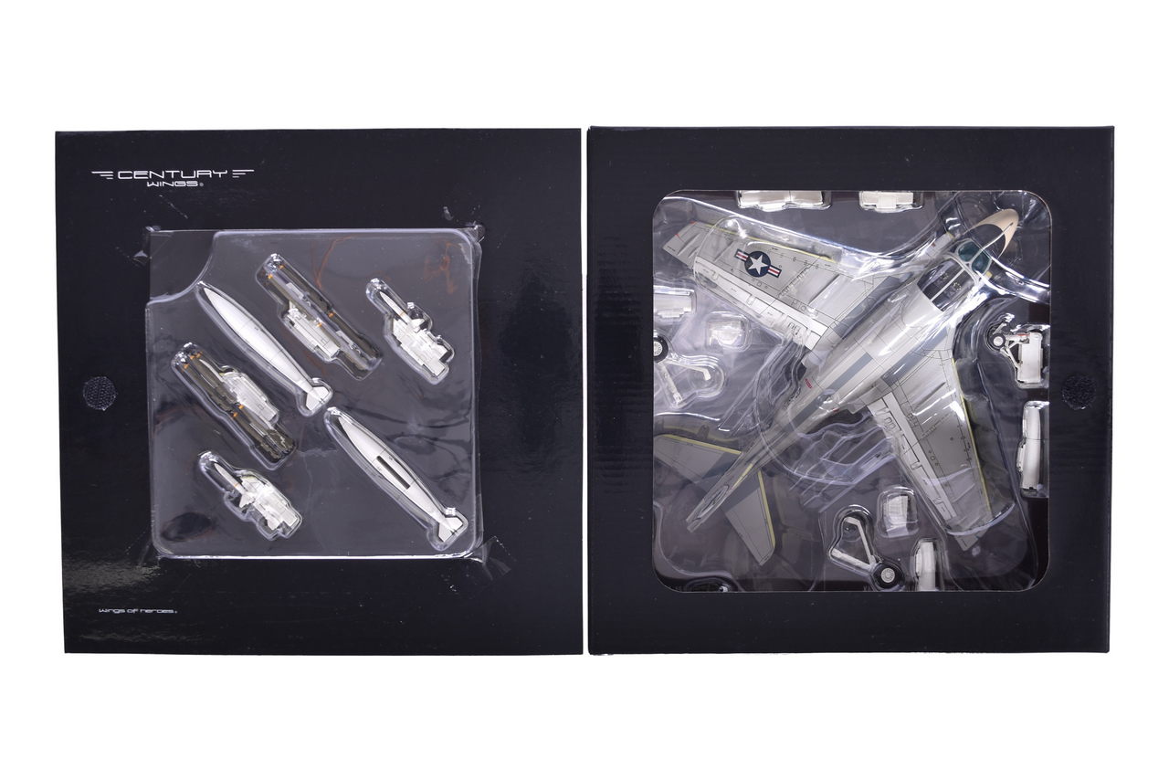 7643 - Century Wings 1:72 A-6E Intruder US Navy Black Panthers Diecast Plane 588189 - New In Box thumbnail