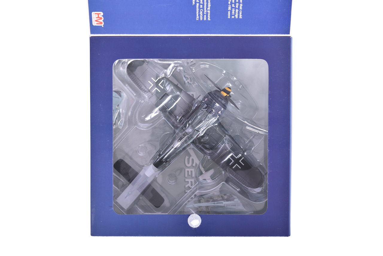 7648 - Hobby Master 1:48 Focke Wulf FW 190 A-8/R2 Diecast WWII Military Plane thumbnail