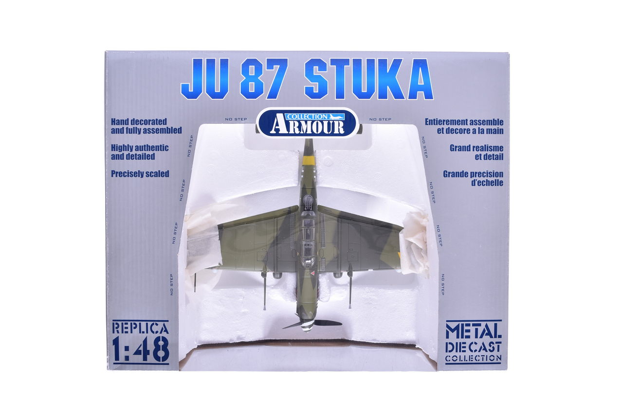 7662 - Franklin Mint Armour Collection B11B265 JU 87 Stuka 