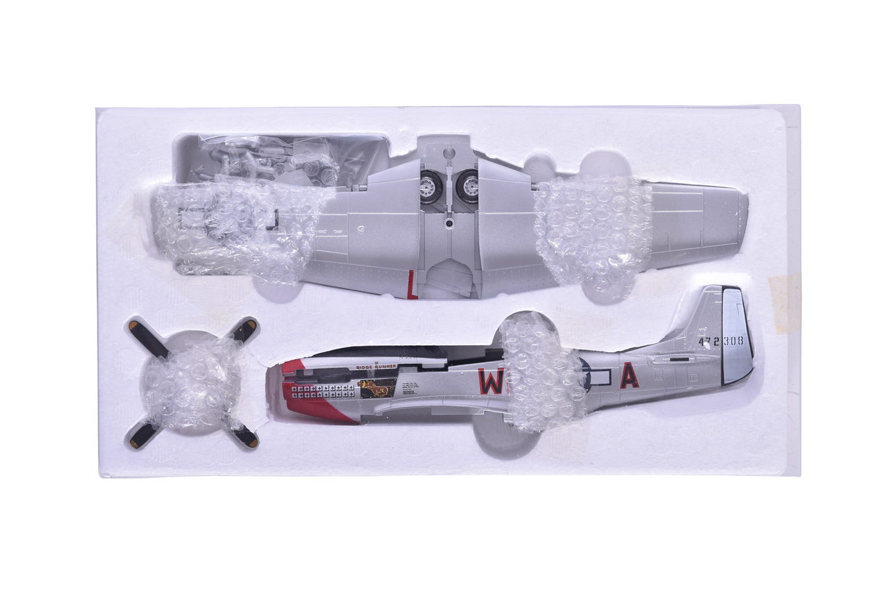 7690 - Marushin 1:48 P-51D Mustang Ridge Runner III Diecast WWII Plane Model - Pierce Mckennon thumbnail