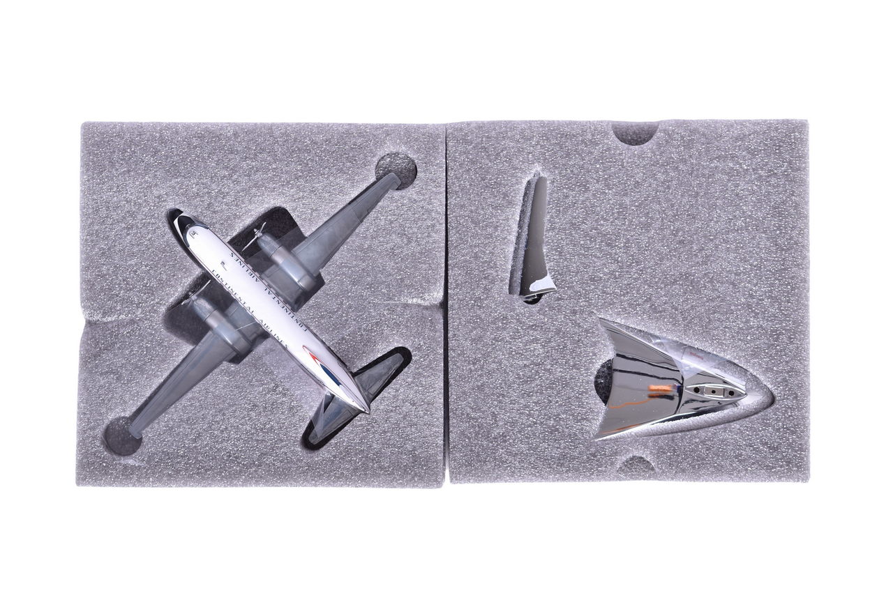 7738 - Herpa Minaturemodelle 1:200 Continental Air Lines Convair 440 Diecast Plane thumbnail