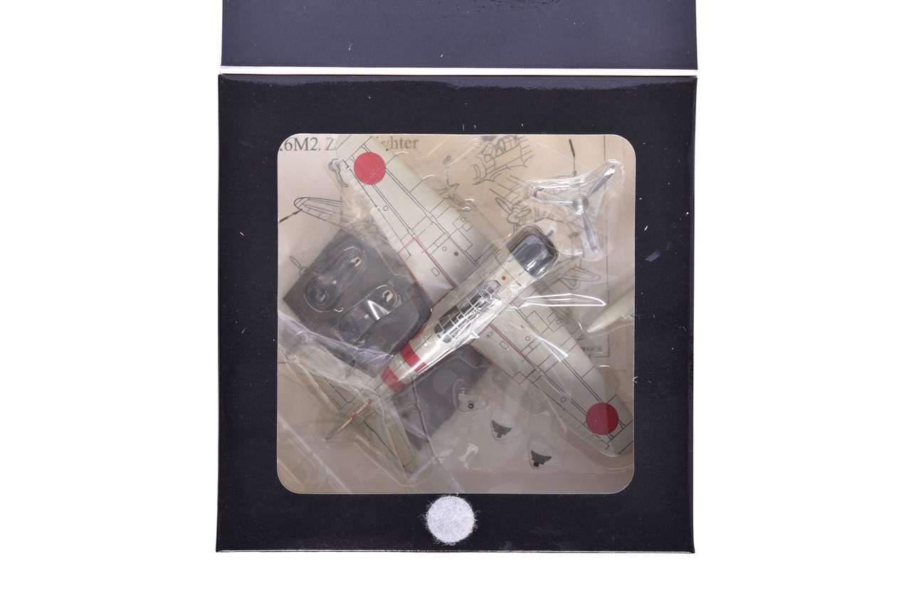 7751 - Dragon Wings 1:72 A6M2 Zero Type 21/22 Fighter Pearl Harbor Attack Diecast WWII Military Plane thumbnail