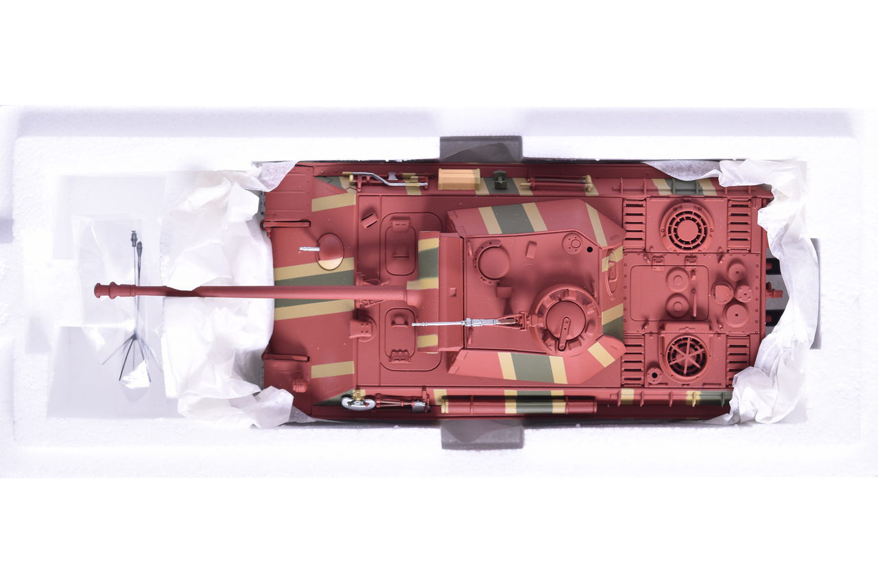 7776 - Minichamps 1:35 Panzerkampfwagen VI Tiger II Diecast WWII Battle of the Bulge German Military Tank thumbnail