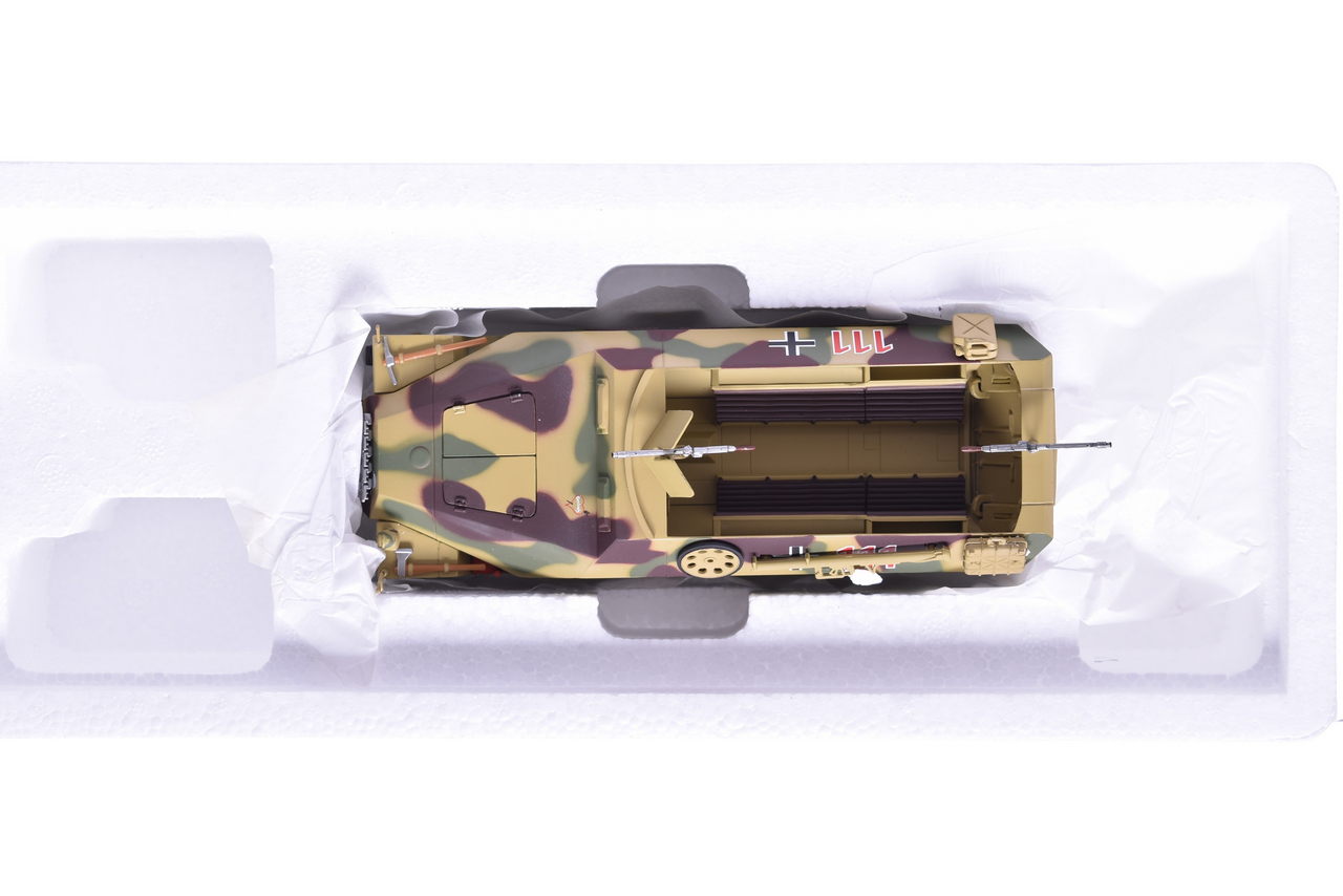 7782 - Minichamps 1:35 German Sd.Kfz. 251/1 Diecast WWII Military Tank thumbnail