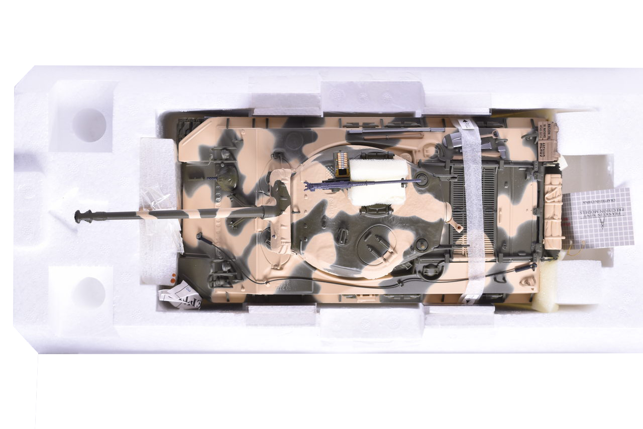 7803 - Franklin Mint 1:24 M4-A3 Sherman Tank General George S. Patton Diecast WWII Model thumbnail