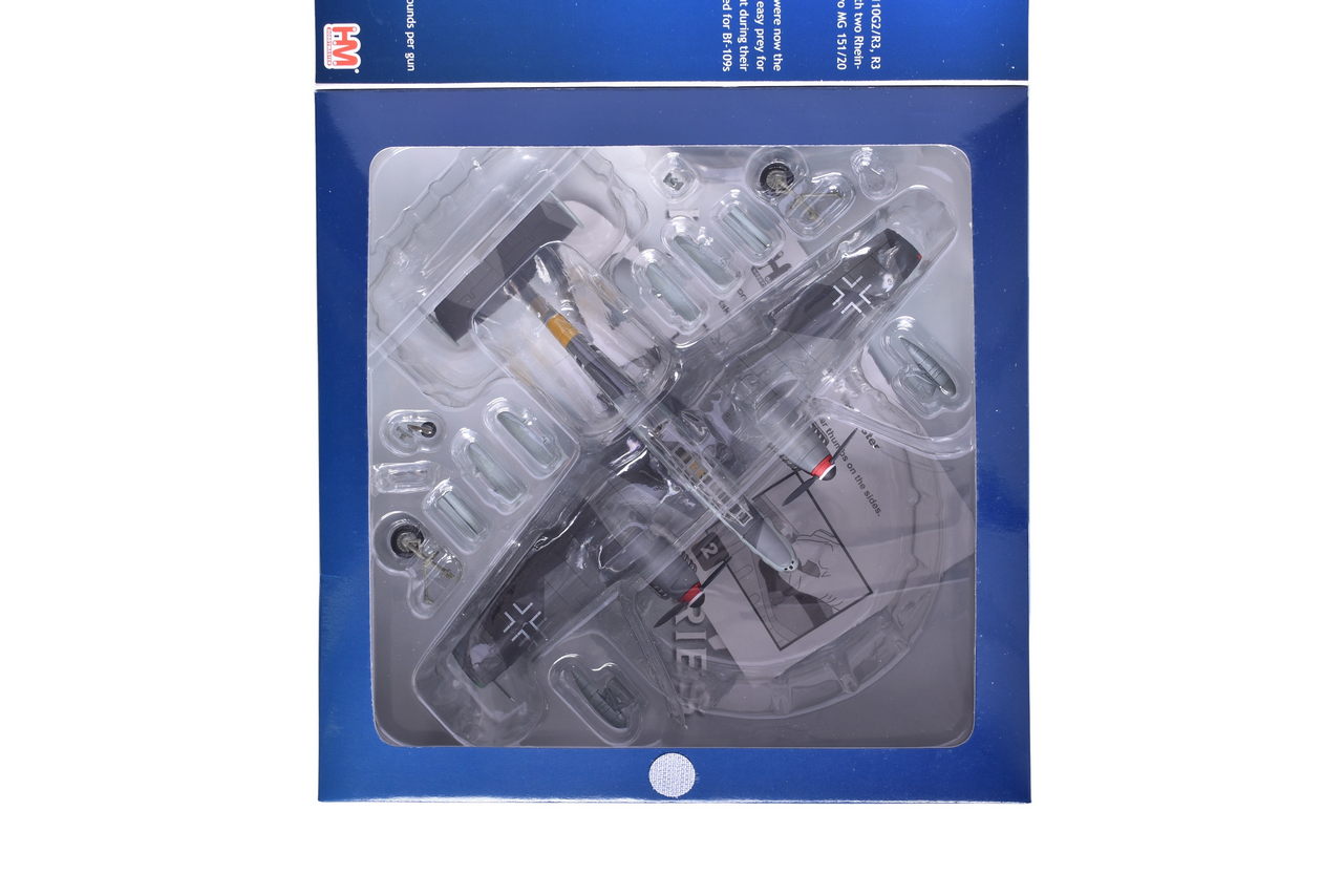 7841 - Hobby Master 1:72 BF 110G-2/R3 Diecast Military Plane thumbnail