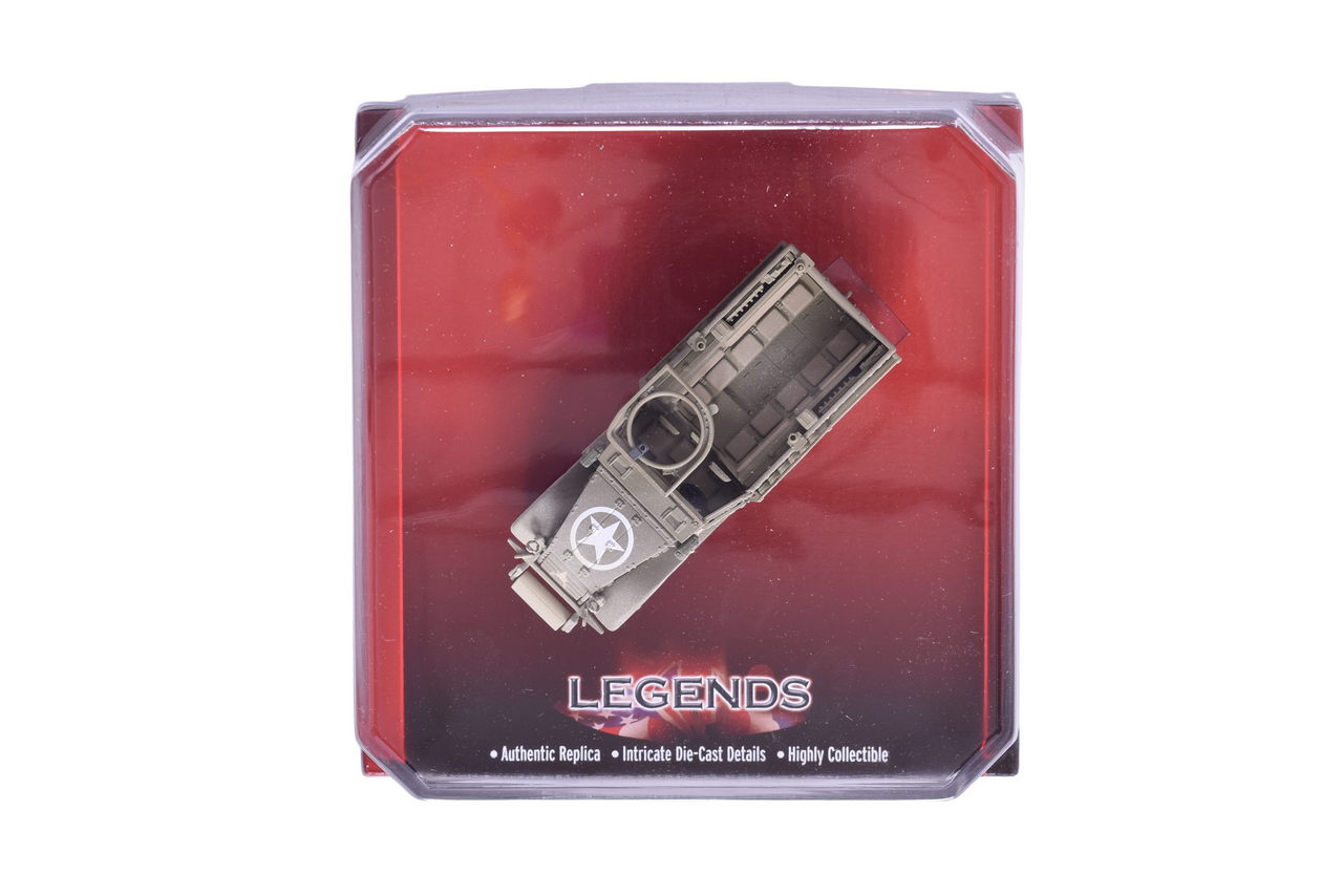 7870 - Corgi 1:50 U.S. M3A1 Half-Truck Diecast WWII Military Vehicle thumbnail