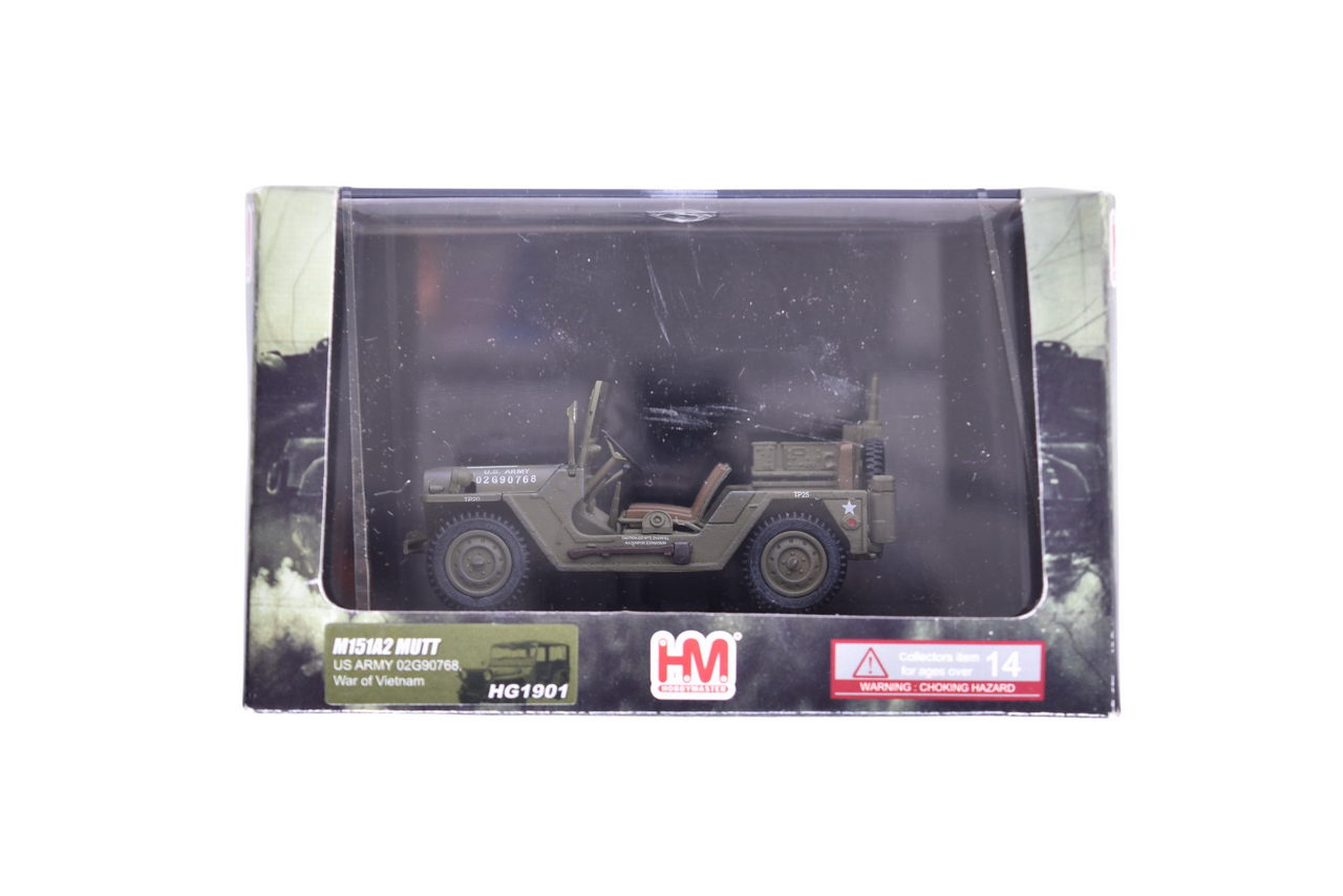 7890 - Hobby Master 1:72 M151 Mutt Jeep Diecast US Army Military Utility Vehicle thumbnail