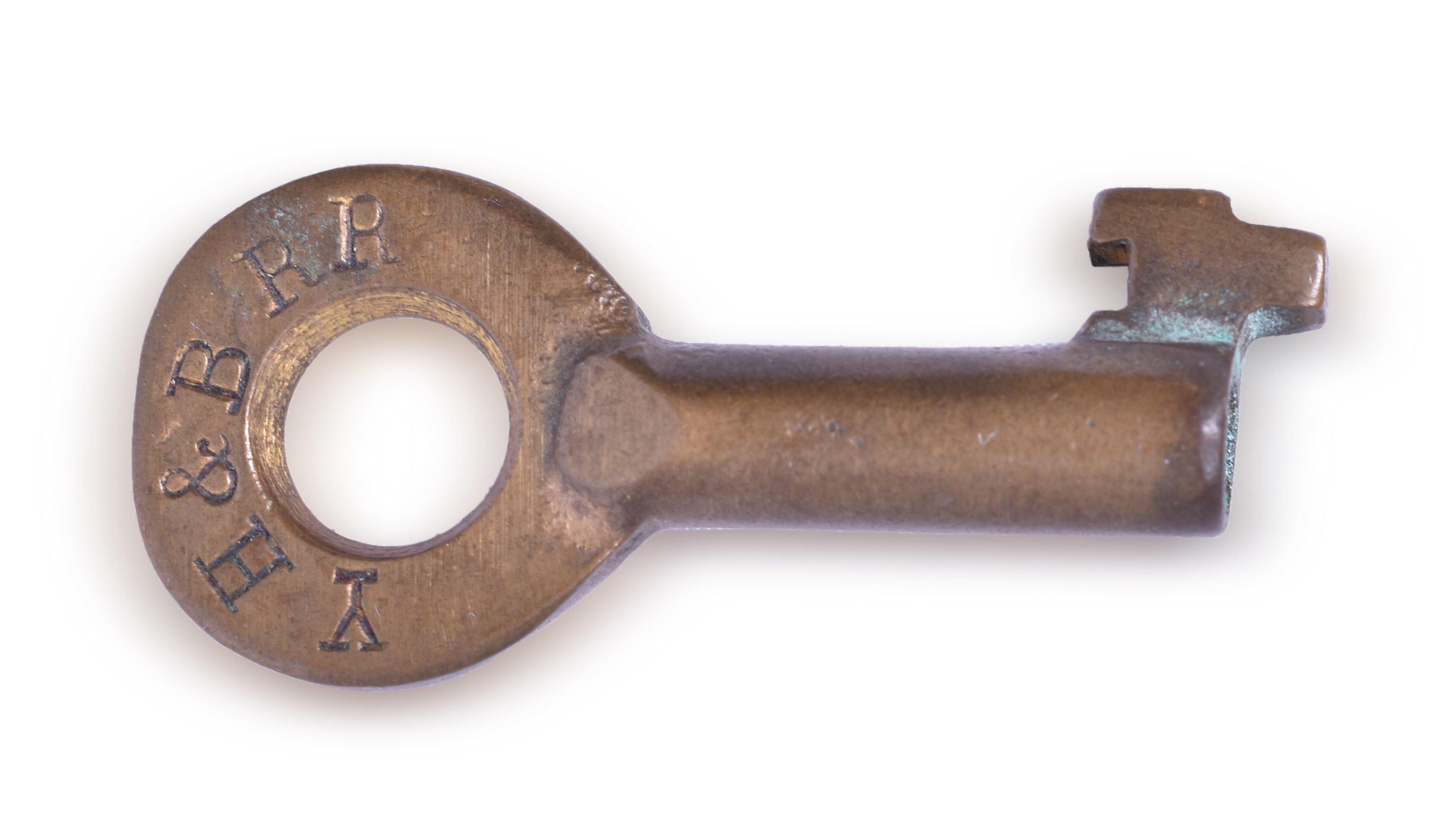 2062 - York Harbor and Beach Railroad Wilson Bohannan Brass Key thumbnail