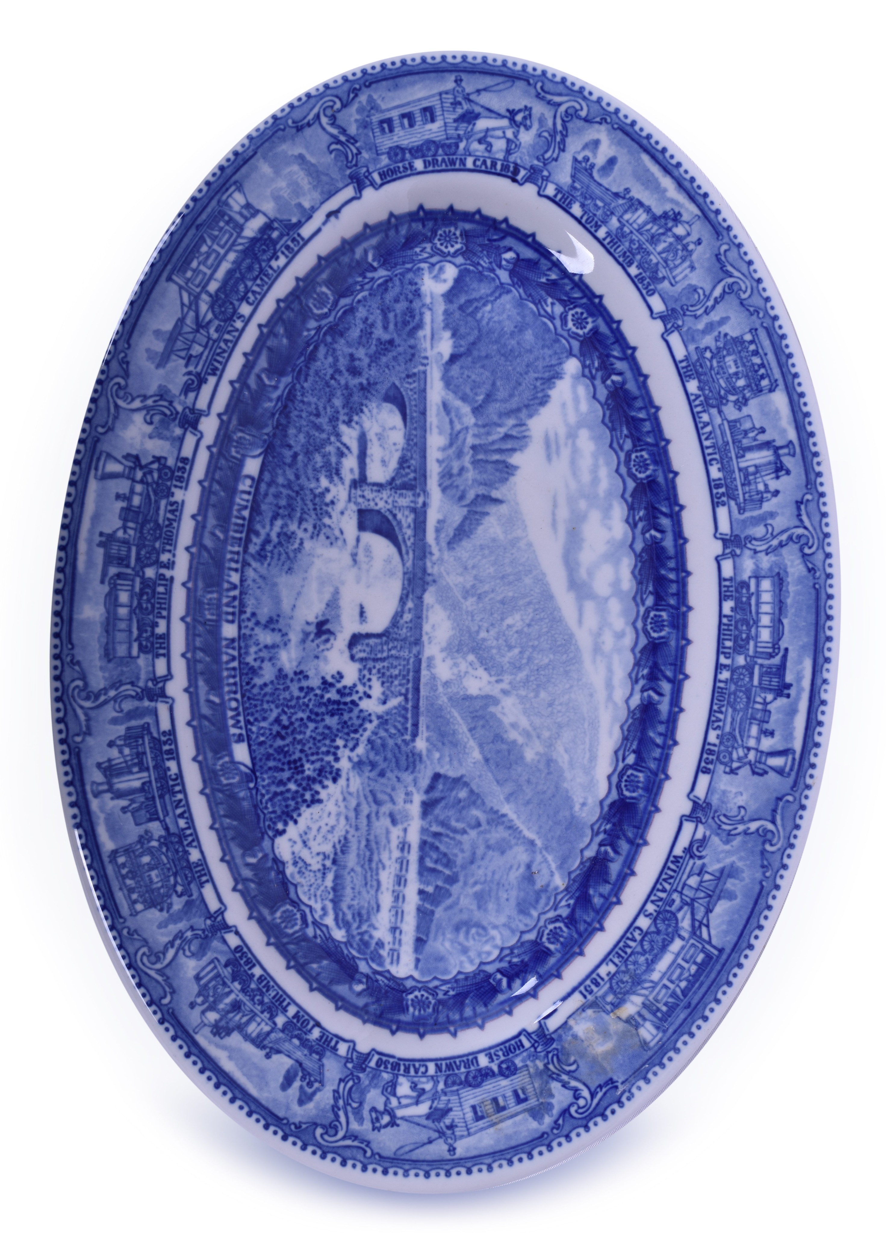 2073 - Shenango Interpace China Baltimore And Ohio Railroad Plater thumbnail