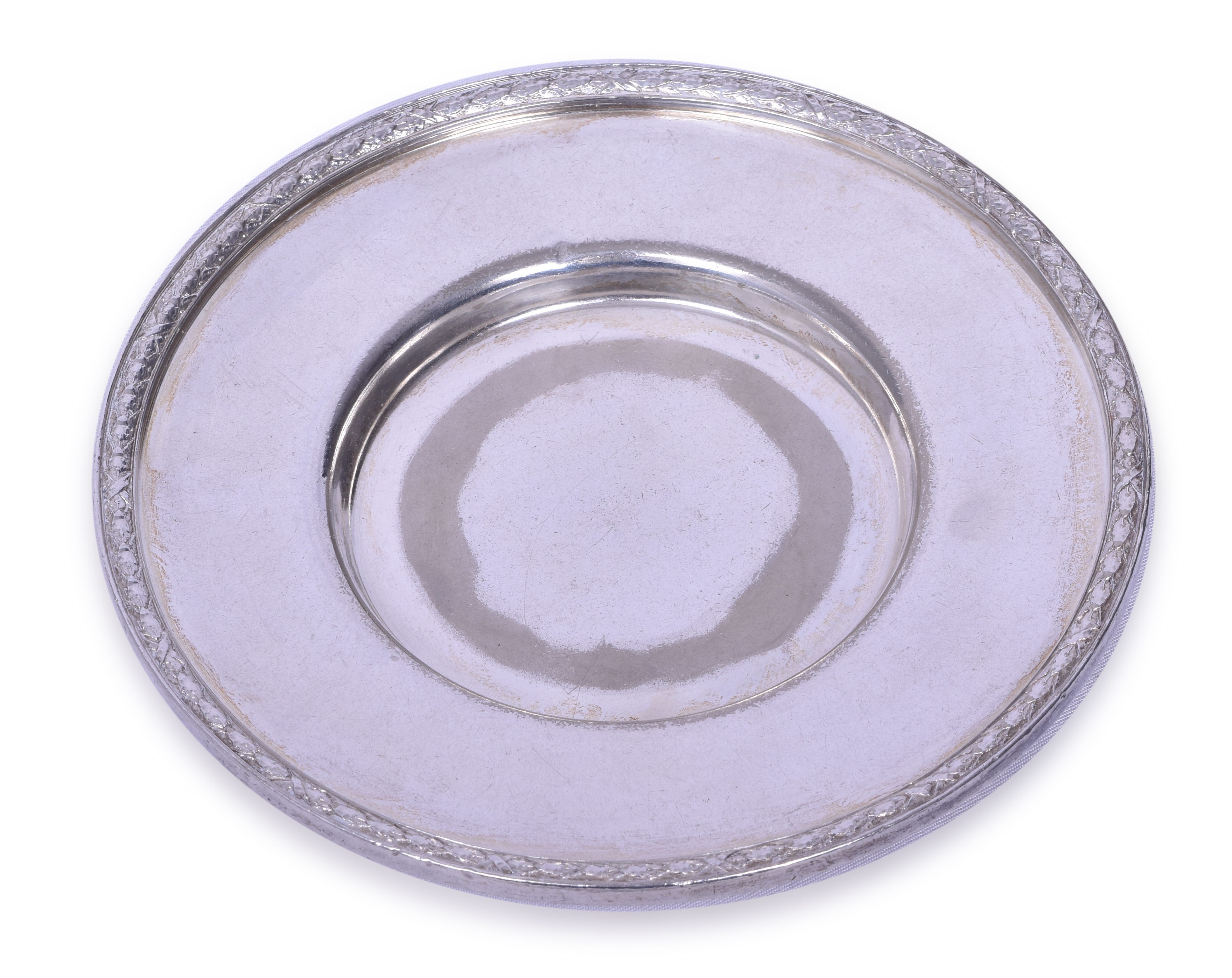 2091 - International Silver Co. Chicago Milwaukee St. Paul & Pacific Railroad Coffee Saucer thumbnail