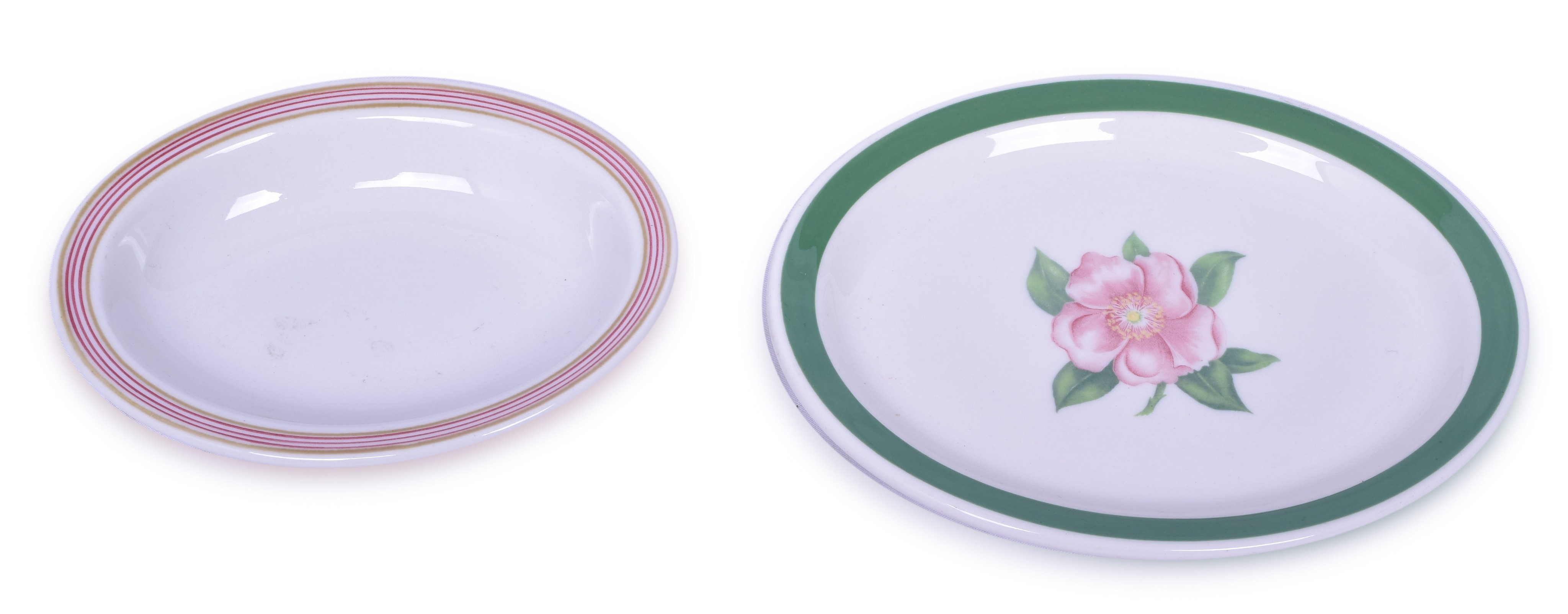 2119 - Shenango China Chicago & North Western Railroad Vegetable Bowl & Syracuse China Chicago & North Western Railroad thumbnail