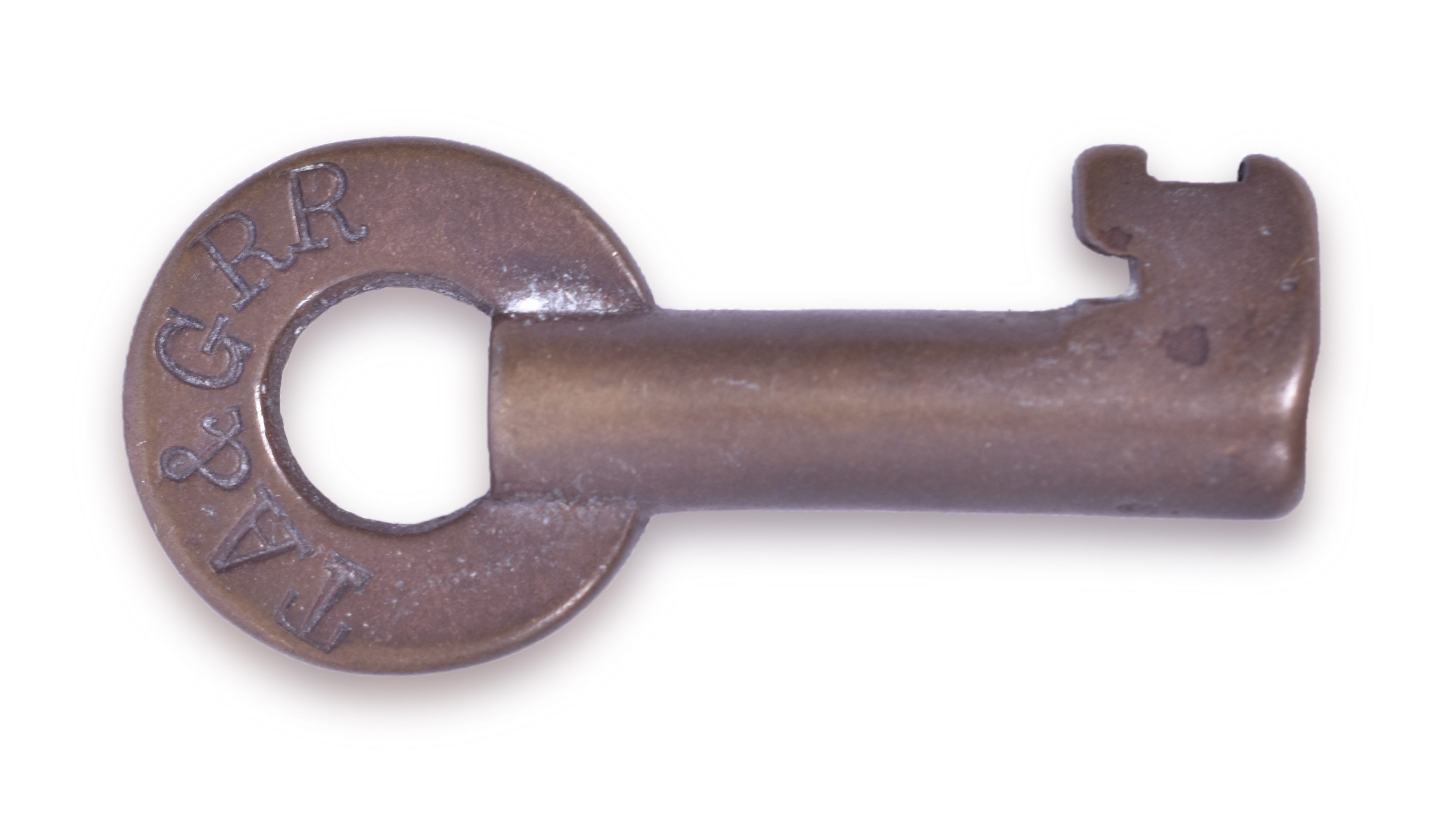 2142 - Tennessee, Alabama and Georgia Railroad Brass Key thumbnail