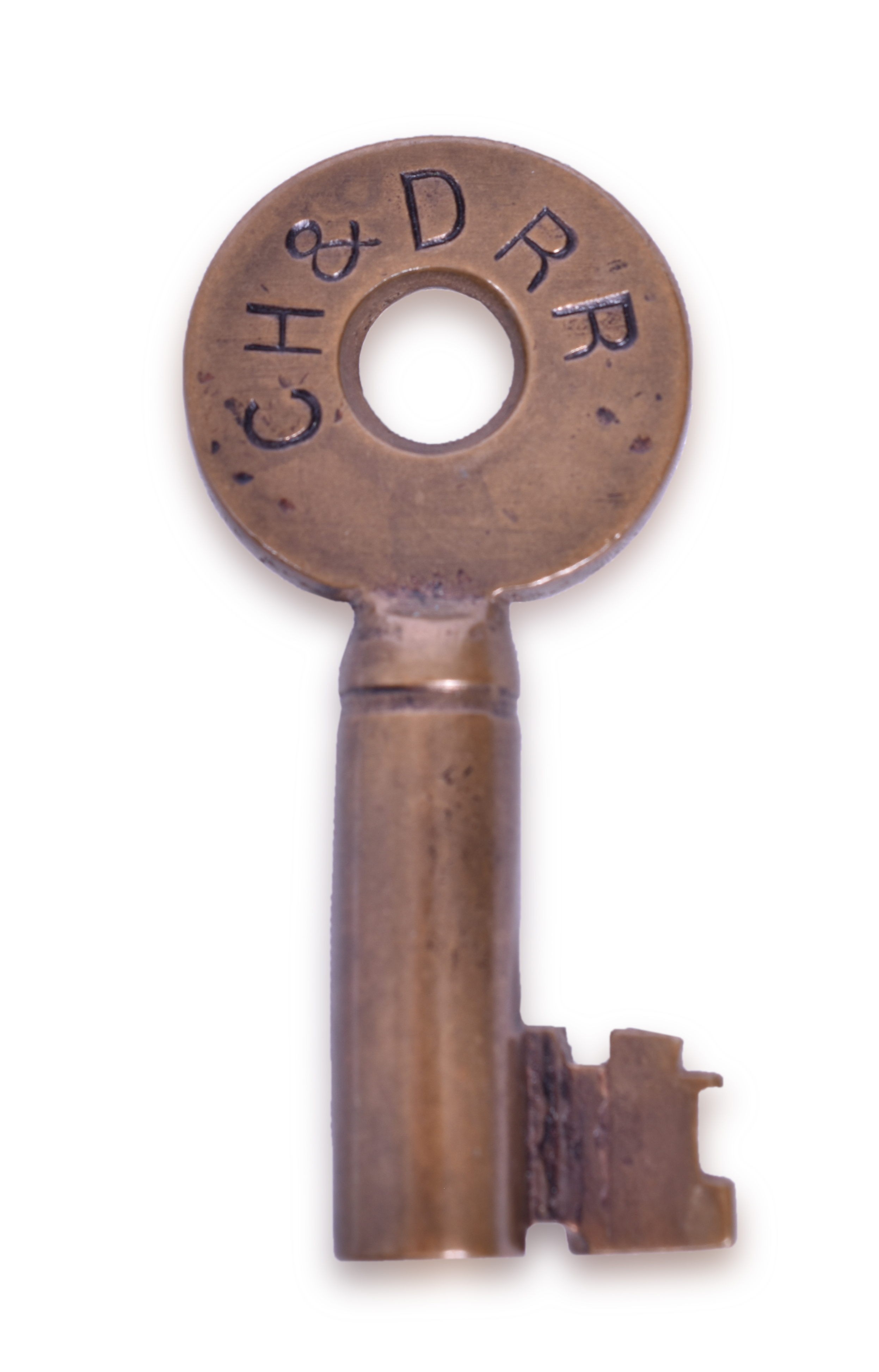 2146 - Cincinnati, Hamilton & Dayton Railroad McCrory Brass Key thumbnail