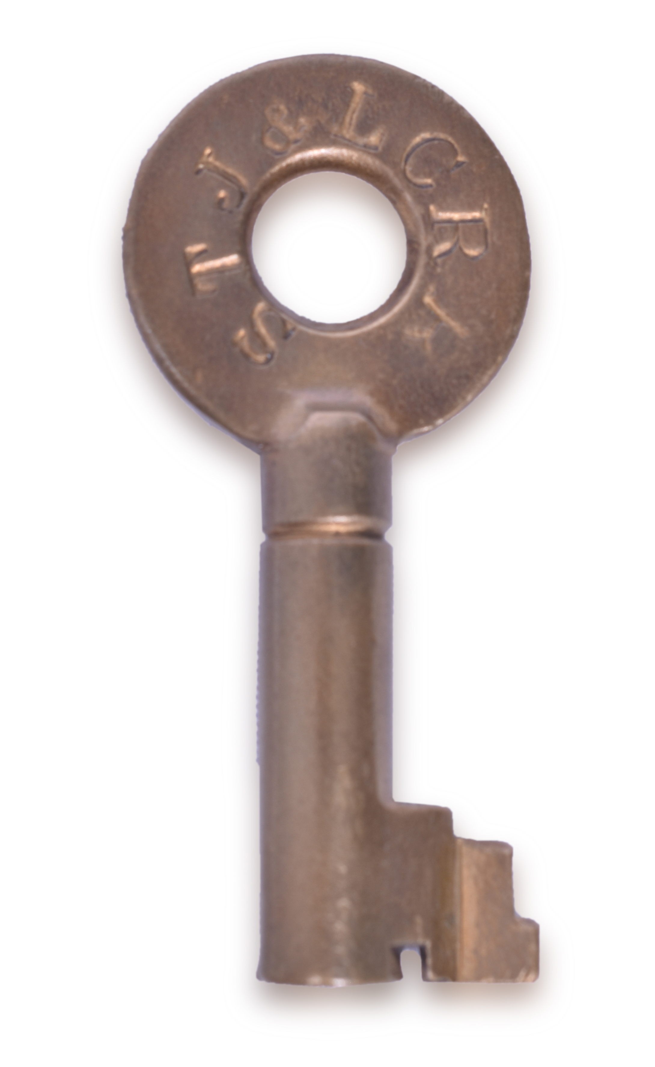2150 - St. Johnsbury & Lamoille County Railroad Wilson Bohannan Brass Switch Key thumbnail
