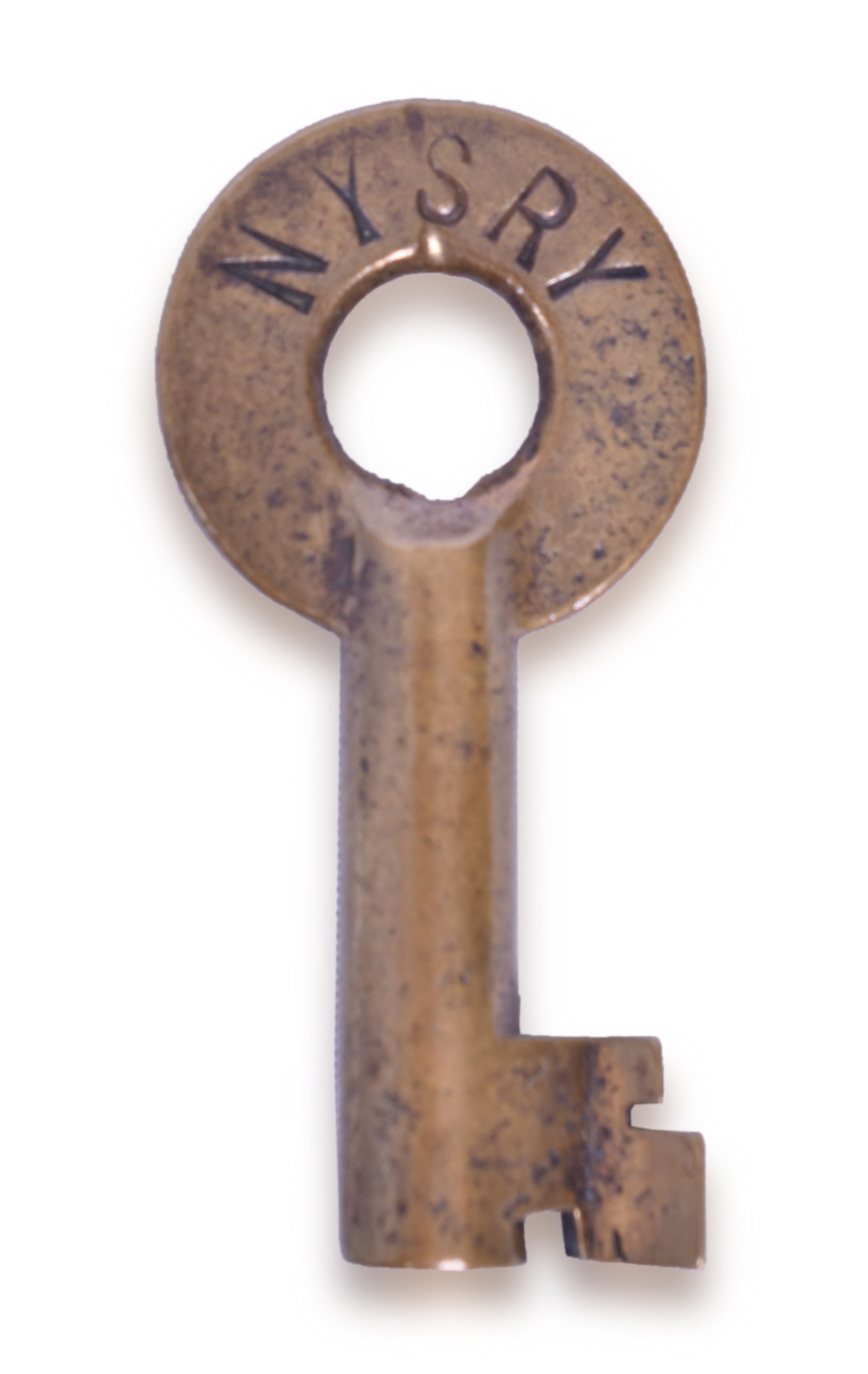 2162 - New York State Railways Brass Key thumbnail